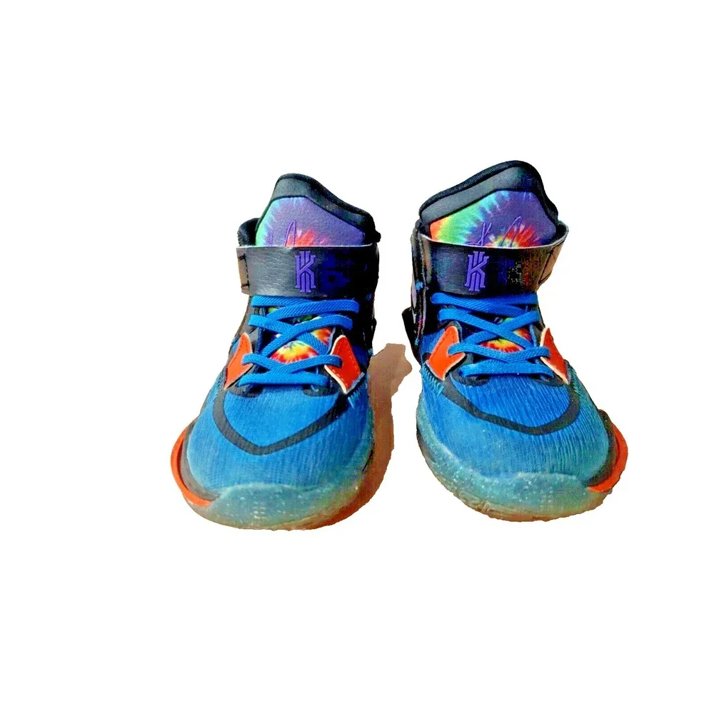 Nike Kyrie Infinity SE Blue Tie Dye Basketball Sneaker DM3895-410 Size 12C - Picture 4 of 8